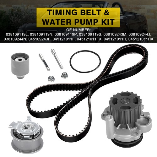 Timing belt water pump - belt, kit