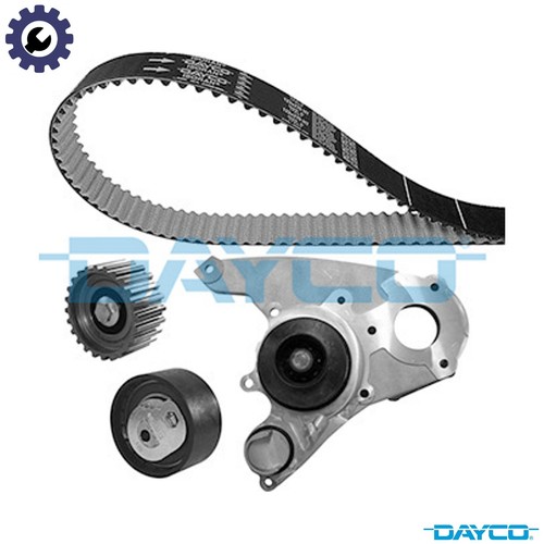 Water pump timing belt - water,