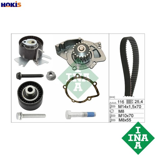 Water pump timing belt kit - water,