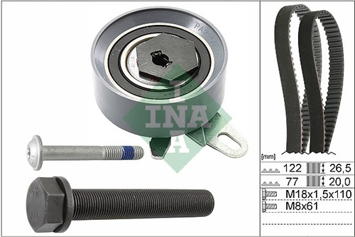 Timing belt set - belt, for
