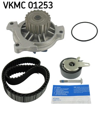 Water pump timing belt - water, set