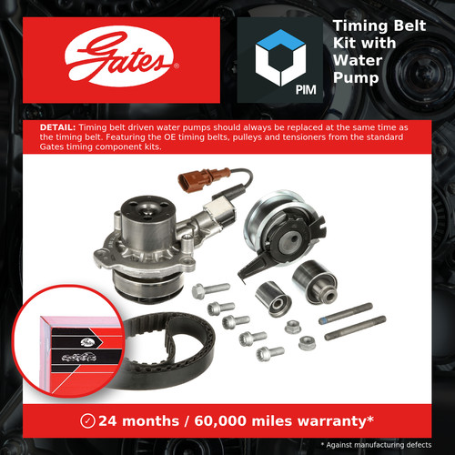 Timing belt water pump kit - &,