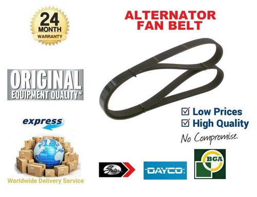 Alternator fan belt - belt, v-ribbed